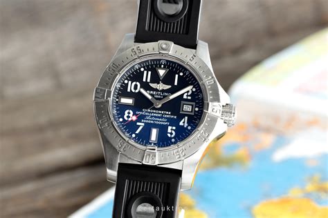 breitling a17330 avenger seawolf|Breitling Avenger seawolf bracelet.